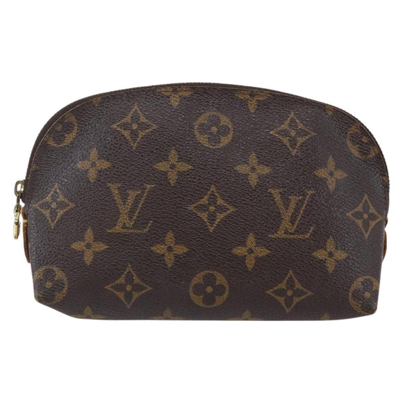 LOUIS VUITTON Monogram Pochette Cosmetic PM Pouch M43998 LV Auth 146228