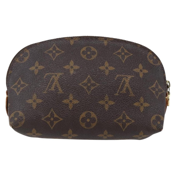 LOUIS VUITTON Monogram Pochette Cosmetic PM Pouch M43998 LV Auth 146228