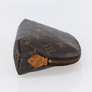 LOUIS VUITTON Monogram Pochette Cosmetic PM Pouch M43998 LV Auth 146228-4