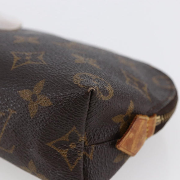 LOUIS VUITTON Monogram Pochette Cosmetic PM Pouch M43998 LV Auth 146228