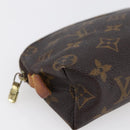 LOUIS VUITTON Monogram Pochette Cosmetic PM Pouch M43998 LV Auth 146228-14