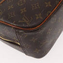 LOUIS VUITTON Monogram Trouville Hand Bag M42228 LV Auth 146231-14