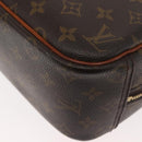 LOUIS VUITTON Monogram Trouville Hand Bag M42228 LV Auth 146231-15