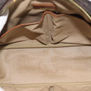 LOUIS VUITTON Monogram Trouville Hand Bag M42228 LV Auth 146231-11