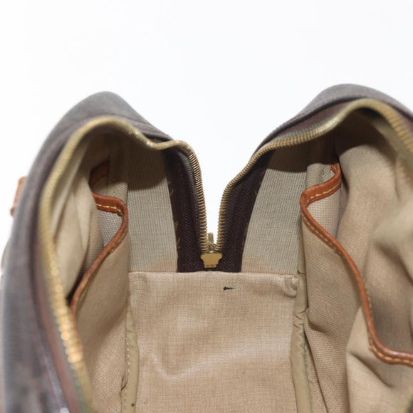 LOUIS VUITTON Monogram Trouville Hand Bag M42228 LV Auth 146231