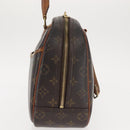 LOUIS VUITTON Monogram Trouville Hand Bag M42228 LV Auth 146231-3