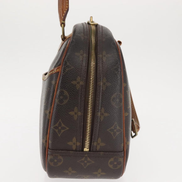 LOUIS VUITTON Monogram Trouville Hand Bag M42228 LV Auth 146231