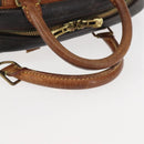 LOUIS VUITTON Monogram Trouville Hand Bag M42228 LV Auth 146231-7