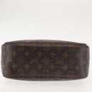 LOUIS VUITTON Monogram Trouville Hand Bag M42228 LV Auth 146231-5