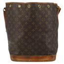 LOUIS VUITTON Monogram Noe Shoulder Bag M42224 LV Auth 146233-13
