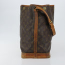 LOUIS VUITTON Monogram Noe Shoulder Bag M42224 LV Auth 146233-4
