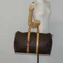 LOUIS VUITTON Monogram Keepall 45 Boston Bag M41428 LV Auth 146236-22