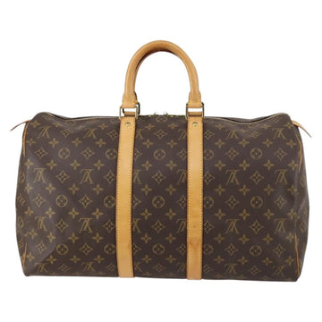 LOUIS VUITTON Monogram Keepall 45 Boston Bag M41428 LV Auth 146236 - 0