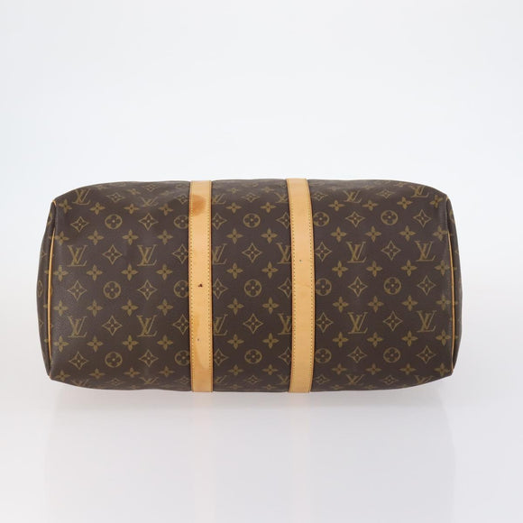 LOUIS VUITTON Monogram Keepall 45 Boston Bag M41428 LV Auth 146236