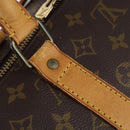 LOUIS VUITTON Monogram Keepall 55 Boston Bag M41424 LV Auth 146237-9