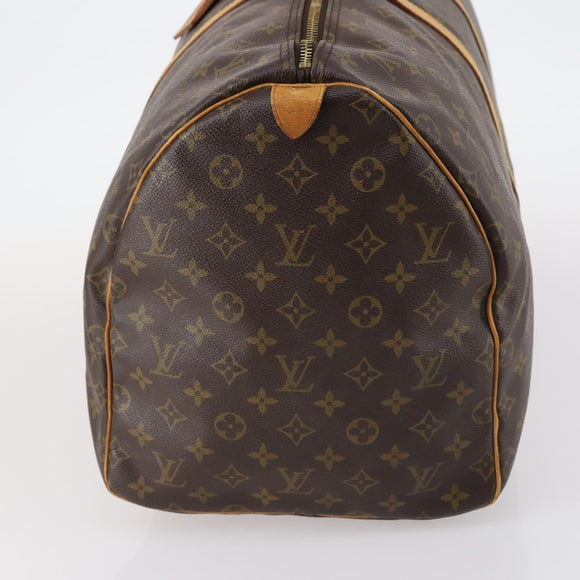 LOUIS VUITTON Monogram Keepall 55 Boston Bag M41424 LV Auth 146237