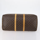 LOUIS VUITTON Monogram Keepall 55 Boston Bag M41424 LV Auth 146237-5