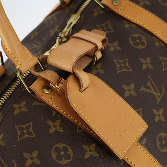 LOUIS VUITTON Monogram Keepall 60 Boston Bag M41422 LV Auth 146239