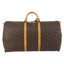 LOUIS VUITTON Monogram Keepall 60 Boston Bag M41422 LV Auth 146239-2