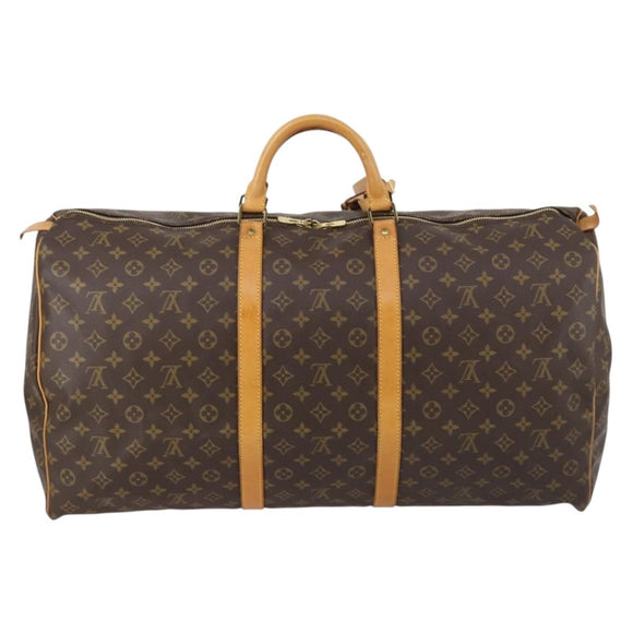 LOUIS VUITTON Monogram Keepall 60 Boston Bag M41422 LV Auth 146239