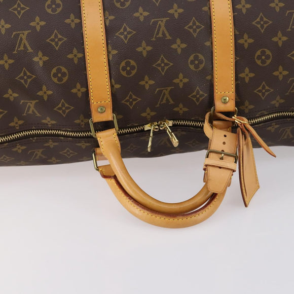 LOUIS VUITTON Monogram Keepall 60 Boston Bag M41422 LV Auth 146239