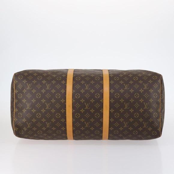 LOUIS VUITTON Monogram Keepall 60 Boston Bag M41422 LV Auth 146239