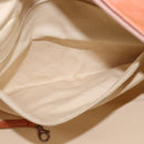 CHANEL Wild Stitch Matelasse Shoulder Bag Leather Brown CC Auth 146246-21