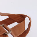 CHANEL Wild Stitch Matelasse Shoulder Bag Leather Brown CC Auth 146246-8