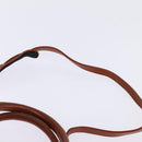 MCM Vicetos Logogram Hand Bag PVC 2way Brown Gold Auth 146250-14