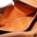 MCM Vicetos Logogram Hand Bag PVC 2way Brown Gold Auth 146250-20