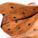 MCM Vicetos Logogram Hand Bag PVC 2way Brown Gold Auth 146250-21