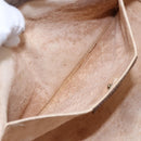 GUCCI GG Supreme Web Sherry Line Clutch Bag PVC Beige Red 156 01 033 Auth 146257-11