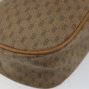 GUCCI Micro GG Supreme Web Sherry Line Bag PVC Beige Gold 89 02 032 Auth 146259-17