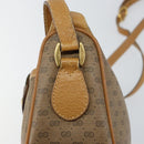 GUCCI Micro GG Supreme Web Sherry Line Bag PVC Beige Gold 89 02 032 Auth 146259-18