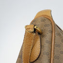 GUCCI Micro GG Supreme Web Sherry Line Bag PVC Beige Gold 89 02 032 Auth 146259-10