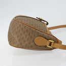 GUCCI Micro GG Supreme Web Sherry Line Bag PVC Beige Gold 89 02 032 Auth 146259-3