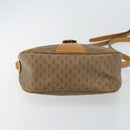 GUCCI Micro GG Supreme Web Sherry Line Bag PVC Beige Gold 89 02 032 Auth 146259-5