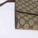 GUCCI GG Supreme Shoulder Bag PVC Beige Gold 94 02 050 Auth 146260-10