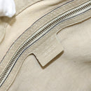 GUCCI GG Canvas Web Sherry Line Pretty Bag Beige Gold 257064 Auth 146262-20