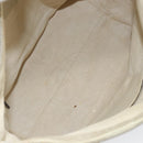 GUCCI GG Canvas Web Sherry Line Pretty Bag Beige Gold 257064 Auth 146262-11