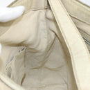 GUCCI GG Canvas Web Sherry Line Pretty Bag Beige Gold 257064 Auth 146262-22