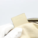GUCCI GG Canvas Web Sherry Line Pretty Bag Beige Gold 257064 Auth 146262-12