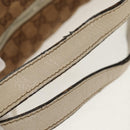 GUCCI GG Canvas Horsebit Tote Bag 2way Beige Gold 232949 Auth 146265-9