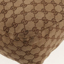 GUCCI GG Canvas Horsebit Tote Bag 2way Beige Gold 232949 Auth 146265-23