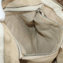 GUCCI GG Canvas Horsebit Tote Bag 2way Beige Gold 232949 Auth 146265-32
