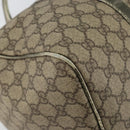 GUCCI GG Supreme Boston Bag PVC Beige Gold 193603 Auth 146267-13