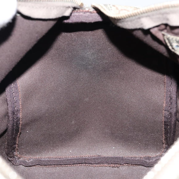 GUCCI GG Supreme Boston Bag PVC Beige Gold 193603 Auth 146267