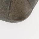 GUCCI Soho Chain Shoulder Bag Leather Gray 326706 Auth 146271-10