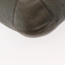 GUCCI Soho Chain Shoulder Bag Leather Gray 326706 Auth 146271-12