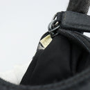 PRADA Hand Bag Nylon Black Silver Auth 146276-20